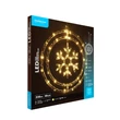 Modee Karácsonyi LED Dekoráció Ablakra Elemes C3009 (60LED-D30cm)(10db/krt)