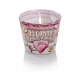 Bartek illatgyertya poharas 115gr Home Sweet Home (12db/krt)