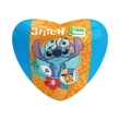 Stitch szivecskés tartó csokis keksszel 11g (db/krt)