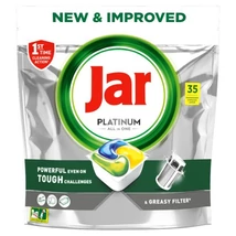Jar Platinum mosógatógép tabletta 35db-os Lemon (5db/krt)
