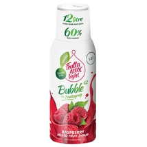 Frutta Max Bubble12 gyümölcsszörp 500ml Light Málna 