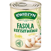 Kwidzyn fehérbab konzerv 400g nettó tömeg/200g töltő tömeg (6db/krt)