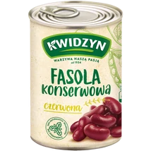 Kwidzyn vörösbab konzerv 400g nettó tömeg/200g töltő tömeg (6db/krt)