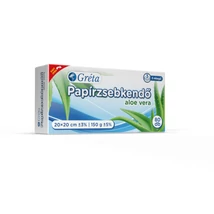 Gréta papírzsebkendő 3rt. 150gr 80db Aloe Vera (60db/krt)