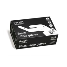 Paclan Expert Fekete Nitril kesztyű 100db-s "S" (10db/krt)