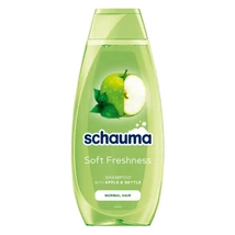 Schauma sampon 400ml Soft Freshness zöld almával,csalánnal