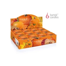 Bartek illatgyertya poharas 115gr Pumpkin Season (12db/krt)