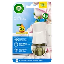 Airwick elektromos légfrissítő készülék+ut.19ml Linen&White Orchid (6db/#) 