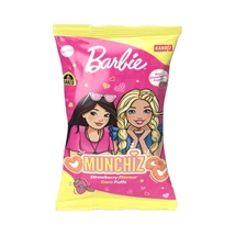Barbie Munchiz kukorica puffancs Strawberry 40g (15db/krt) Barbie Munchiz kukorica puffancs Strawberry 40g (15db/krt)