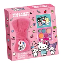 Hello Kitty ajándékcsomag (1db hajpánt, 1db sminkpaletta)(4db/krt)