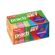 Paclan Practi mosogatószivacs dörzsivel Mega Set 12db-os (16db/krt)