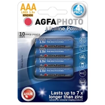 Agfa Alkáli (tartós/kék) Mikró Elem AAA lap kínáló (12db/krt)