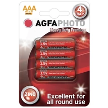 Agfa Féltartós Mikró Elem AAA lap kínáló (piros)(12db/#) Agfa Féltartós Mikró Elem AAA lap kínáló (piros)(12db/#)