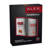 Alex For Men ajándékcsomag (deo+tus) Fireball (6db/krt)