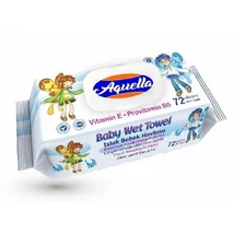 Aquella popsitörlő 72db-os kupakos Baby (24db/#)