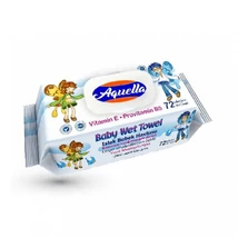 Aquella popsitörlő 72db-os kupakos Vitaminos(24db/#)