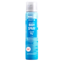 BEAUTY4 Body spray 75ml dezodor Coral bay (10db/krt)