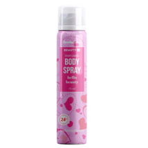 BEAUTY4 Body spray 75ml dezodor Hello Beauty (10db/krt)