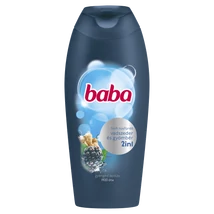 Baba MEN tusfürdő 400ml Vadszeder és gyömbér (6db/#)