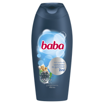 Baba MEN tusfürdő 400ml Vadszeder és gyömbér (6db/#)