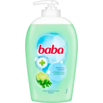 Baba foly. szappan pumpás 250ml Lime menta antibakt. (6db/#)