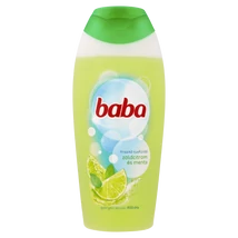 Baba tusfürdő 400ml Zöldcitrom és menta (6db/#)