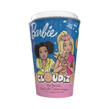 Barbie Cloudiz Pohár mini keksz 125g kakaókrémmel töltve (24db/krt)