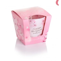 Bartek illatgyertya poharas 115gr Cherry Blossom (12db/krt)