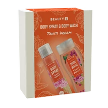 Beauty4 ajándékcsomag (body wash 250ml+body spray 75ml) Tahiti Dream (6db/krt)