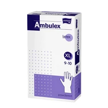 Bella Ambulex latex kesztyű 100db-os XL (10db/#) Bella Ambulex latex kesztyű 100db-os XL (10db/#)