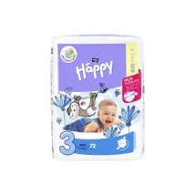 Bella Baby Happy Pelenka Midi 72db-os (3-as méret)(4db/krt)