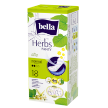 Bella Panty Herbs tisztasági betét 18db-os Tilia (20db/#)