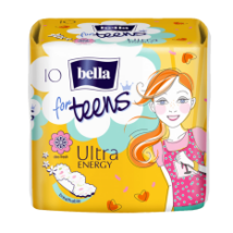 Bella for Teens eü.betét 10db-os Energy (sárga)(36db/#)