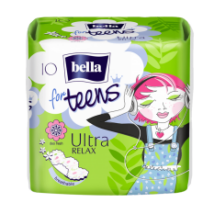Bella for Teens eü.betét 10db-os Relax (zöld)(36db/#)