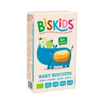 Biskids Baby Biscuits biokeksz 120g Almás keksz gyerekeknek 6 hónapos kortól (6db/krt)
