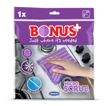 Bonus MicroScrub mikroszálas törlőkendő 1db-os (40db/krt) Bonus MicroScrub mikroszálas törlőkendő 1db-os (40db/krt)