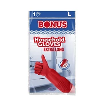 Bonus Extra Long gumikesztyű L (50db/krt)