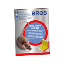 Bros egérfogó ragasztós lap mogyoró aromával (12db/krt)