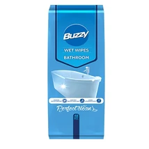 Buzzy nedves törlőkendő 48db Fürdőszobai (20db/krt)