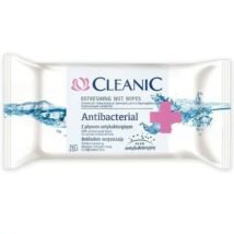 Cleanic frissítő törlőkendő 15db-os Antibacterial (24db/#)