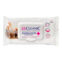 Cleanic antibakteriális törlőkendő 40db-os (20db/#) Cleanic antibakteriális törlőkendő 40db-os (20db/#)