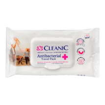 Cleanic antibakteriális törlőkendő 40db-os (20db/#)