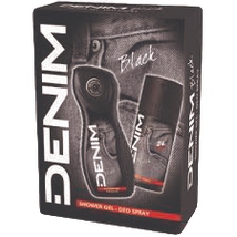 Denim ajándékcsomag (tus+deo) Black (8db/#)