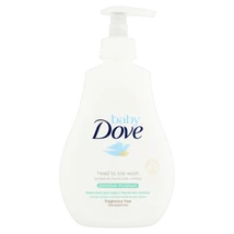 Dove Baby Head to toe pumpás sampon&fürdető 200ml Sensitive (6db/krt)