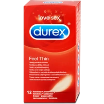 Durex óvszer 12 db-s Feel Thin (6db/Fkrt)