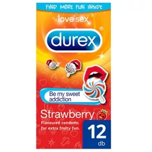 Durex óvszer 12db-os Strawberry (5db/krt) Durex óvszer 12db-os Strawberry (5db/krt)