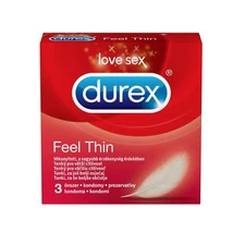 Durex óvszer 3db-os Feel Thin (24db/krt)