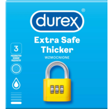 Durex óvszer 3db-os Extra Safe Thicker (24db/krt)