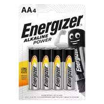 Energizer Power B4 AA 4db-os ceruza elem E91 (24db/krt)
