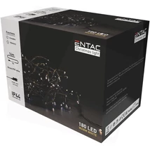 Entac Karácsonyi Kültéri Füzér 180LED 14m meleg fény (12db/#)